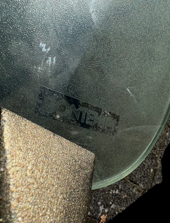 Vintage Bontempi Coffee Table – Glass, Metal (photo 4 of 6)