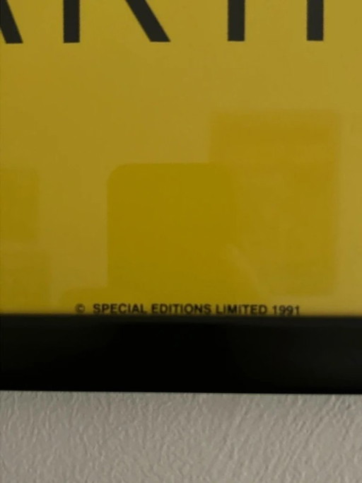 Keith Haring Playboy Zeefdruk (framed)