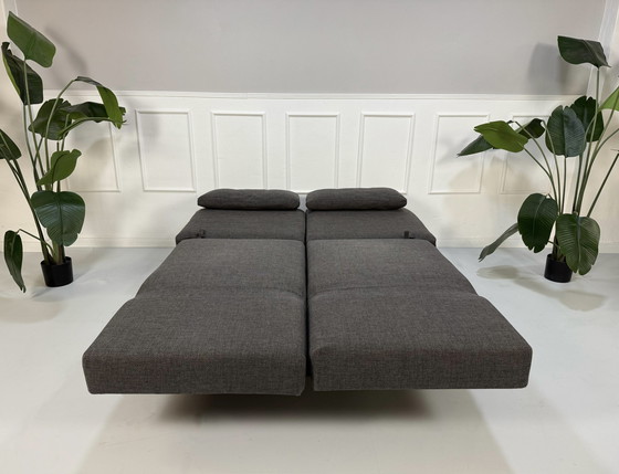 Image 1 of Brühl Moule Sofa Grau Schlafsofa Designer Schlaffunktion