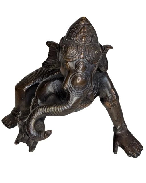 Ganesha de Bronce lote 076 – Esculturas, Bronze (photo 9 of 11)
