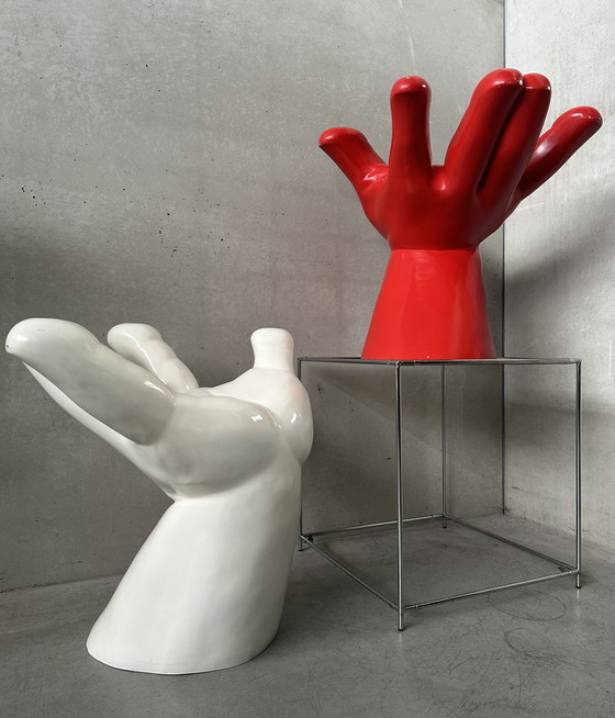 Image 1 of Sedia/sgabello vintage in poliestere - anni &#39;80