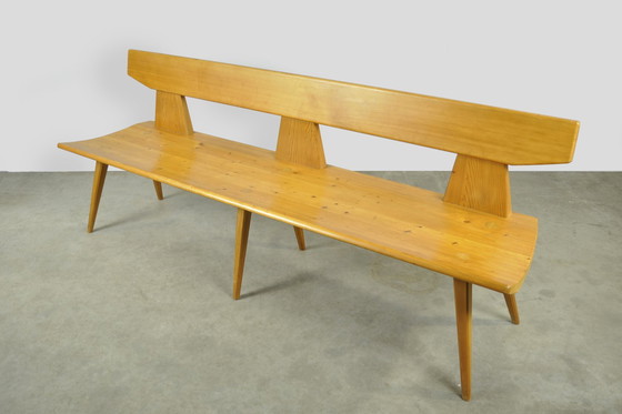 Image 1 of Dänische handgefertigte Vintage-Bank von Jacob Kielland-Brandt, 1960er Jahre