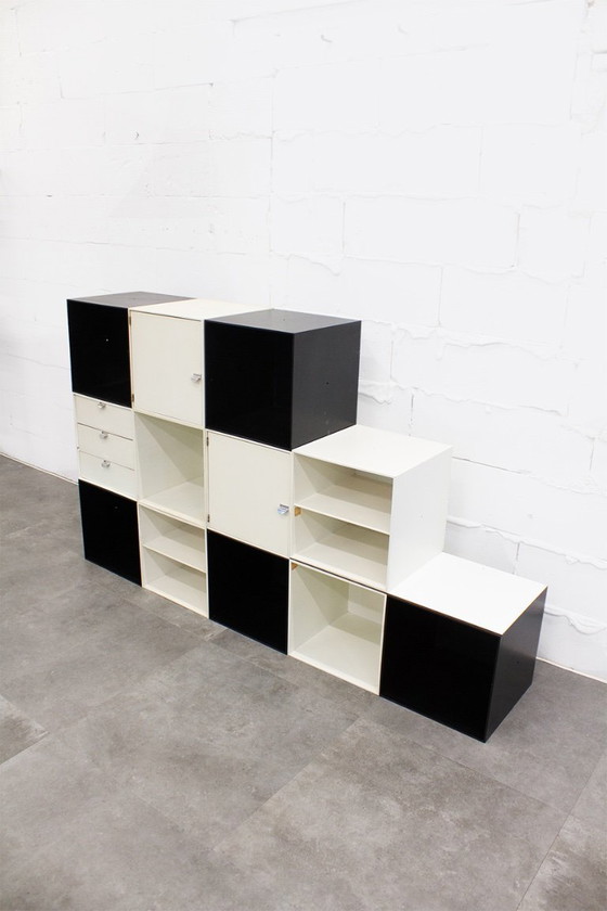 Image 1 of Mobile contenitore vintage Palaset Palanox x Ristomatti Ratia da 12 pezzi