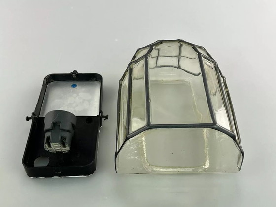 Image 1 of 60er 70er Jahre Lampe Leuchte Wandlampe Limburg Plafoniere Space Age Design 60s