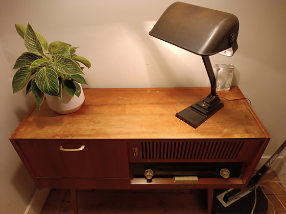 Image 1 of Lampe de bureau / lampe de notaire vintage des années 1920