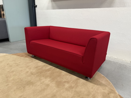 Image 1 of Divano Gelderland 4800 Bank 2 posti in tessuto Vidar rosso 160