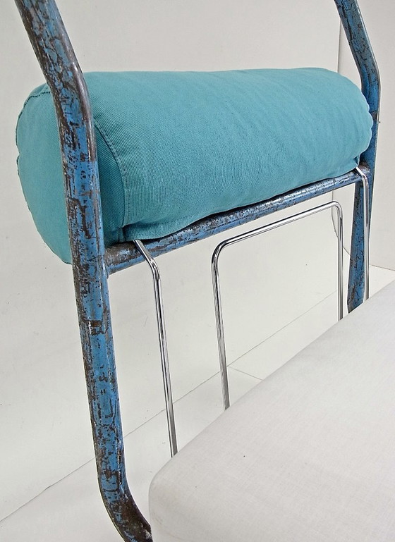 Image 1 of LAZY WORK ligstoel, platformwagen, multifunctioneel, uniek exemplaar