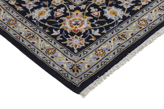 Image 1 of Tapis persan original noué à la main Keshan 385 X 280 cm Très bon état Fin avec soie