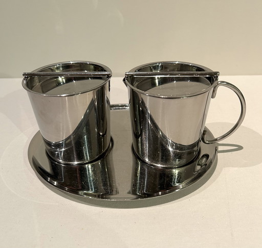 Juego de crema de diseño vintage de WMF