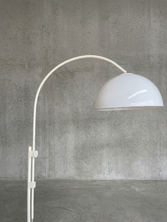 Image 1 of Space age boog lamp vloerlamp verstelbaar