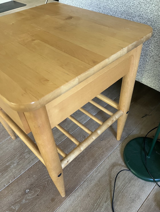 Image 1 of Nachtkastje Björkvalla IKEA vintage