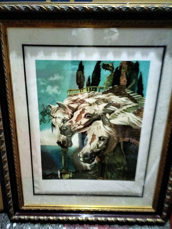 Image 1 of Lithographie « Salvador Dali », édition limitée à 300 exemplaires, signée