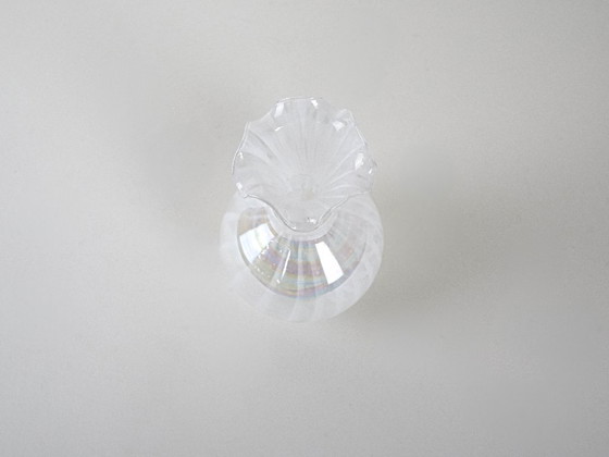 Image 1 of Glass vase, Italian design, 1960s, made in Italy