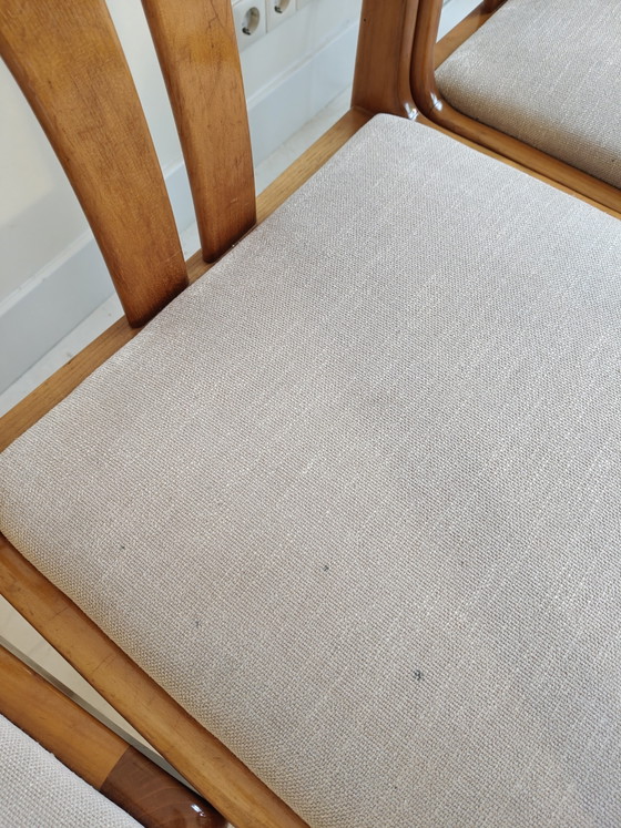 Zes Vintage Eetkamerstoelen Lubke – Wood (photo 13 of 13)