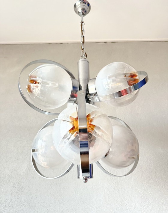 Image 1 of Lampe Sputnik vintage Mazegga