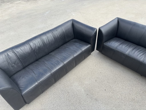 Conjunto de sofás Pastoe de Leolux, diseño de Shigeru Uchida.