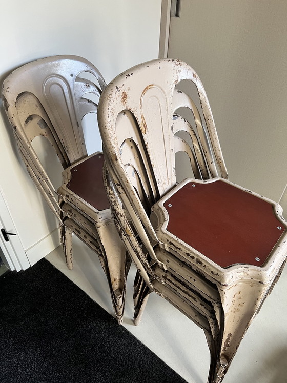 Image 1 of 7 chaises Fibrocit