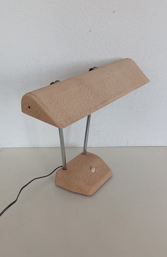 Image 1 of Lampada da notaio anni Cinquanta con lacca termoretraibile