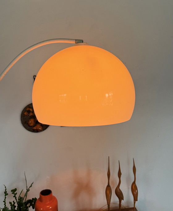 Vintage Adjustable Arc Lamp, Solken Leuchten '70 – Floor lights, Plastic, Metal (photo 7 of 12)