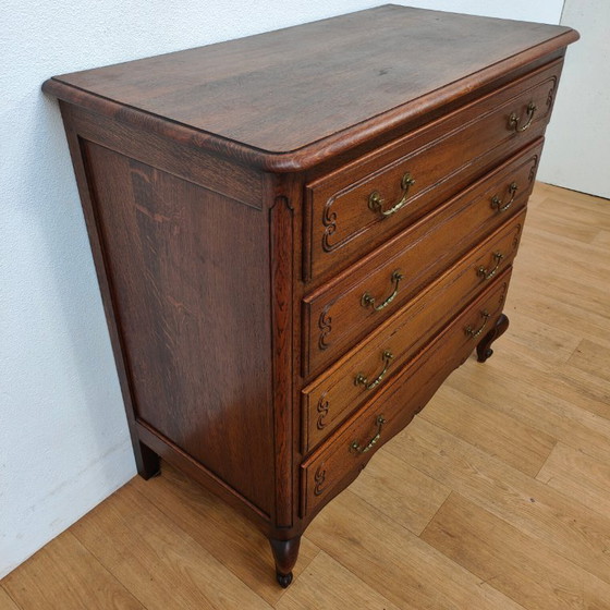 Image 1 of Commode vintage de style campagnard Queen Anne