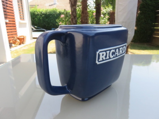 Image 1 of Zeldzame keramische "Ricard" kan, verzamelobject, RICARD keramiekwerkplaatsen, Frankrijk, 1960