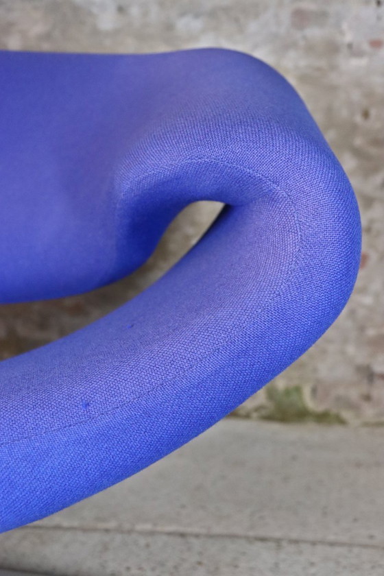 Image 1 of Artifort - F582 - Ribbon Chair + Ottoman - Pierre Paulin - 1990s