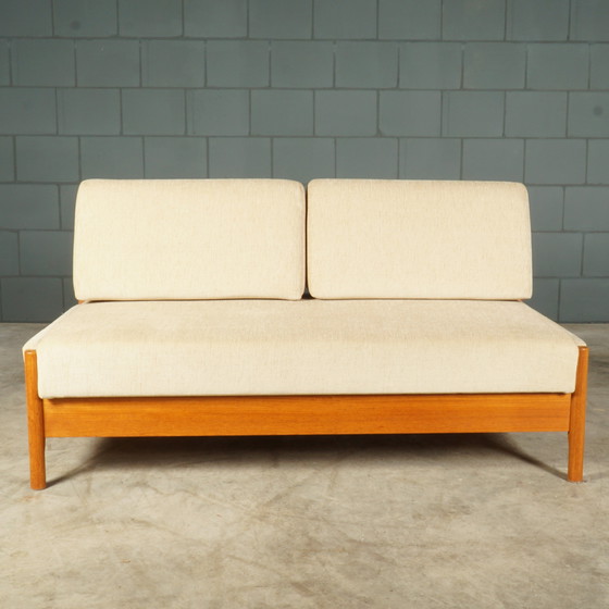Image 1 of Satz dänischer Klappbänke - Den Blaa Fabrik - 1960s