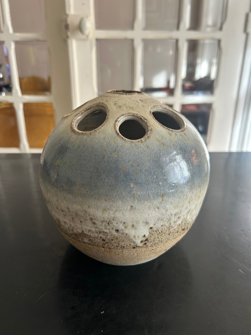 Ceramic Pique Fleur Vase 1970