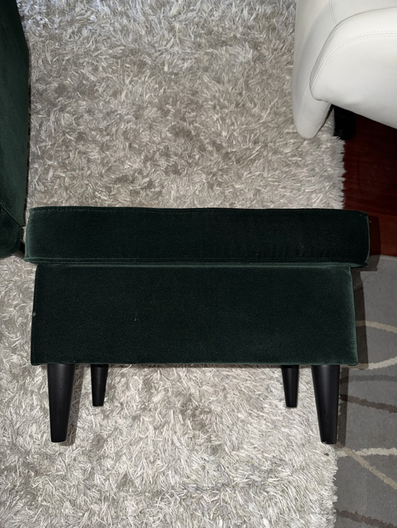 Image 1 of IKEA Strandmon silla y voetenbank 