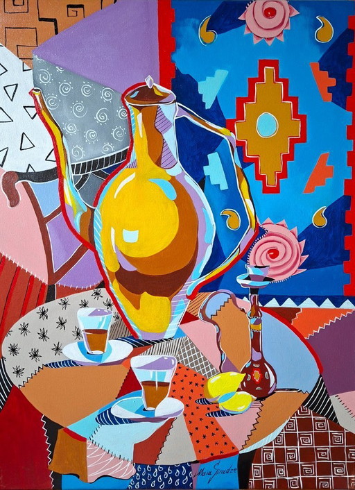 Moroccan tea van Maia Siradze