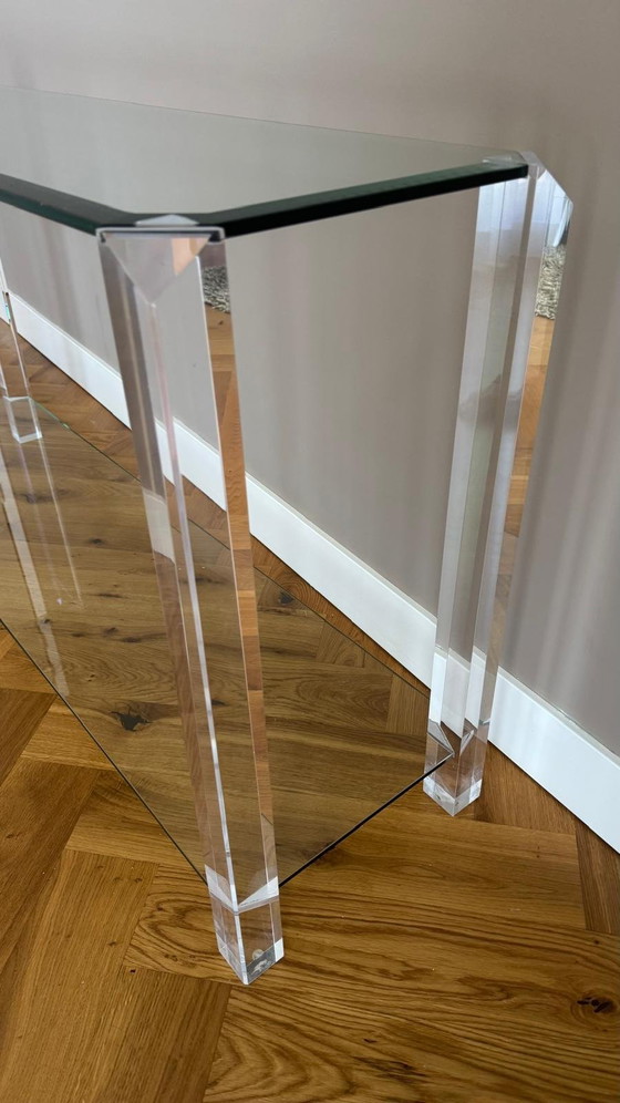 Mesa auxiliar Raventos – Mesa para plantas, Glass, Plexiglass (photo 5 of 5)