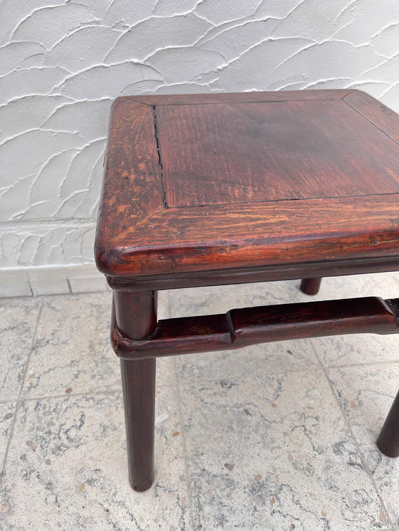 Image 1 of Bamboe bijzettafel