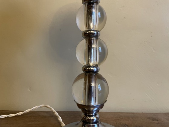 Image 1 of Jacques Adnet Table Lamp Schemerlamp Lamp Lamp France 1930s