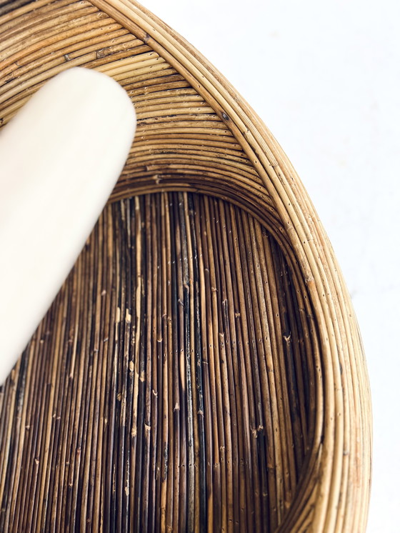 Image 1 of Vintage Wicker Armchair, Gabrielle Crespi '60