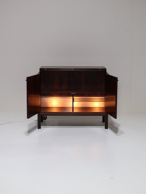 Kai Kristiansen bar cabinet rosewood Danish 1960s
