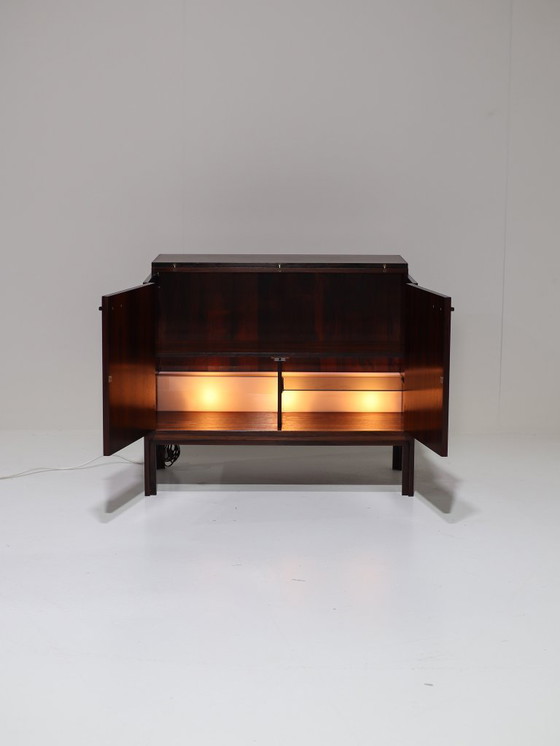 Image 1 of Kai Kristiansen bar cabinet rosewood Danish 1960s
