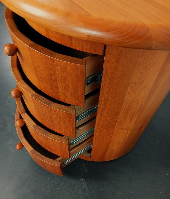 Image 1 of Schreibtisch aus massivem Teakholz von C.F. Christensen für CFC Silkeborg