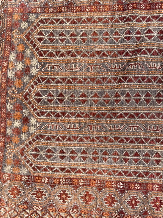 Handgeweven Turkmeens wollen tapijt – Vloerkleden en tapijten, Wool (photo 9 of 12)