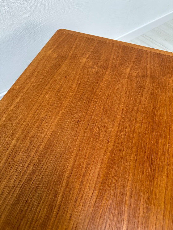 Image 1 of Cassapanca/panca contenitore vintage danese in teak degli anni '60, disegnata da Kai Winding per Poul Hundevad.