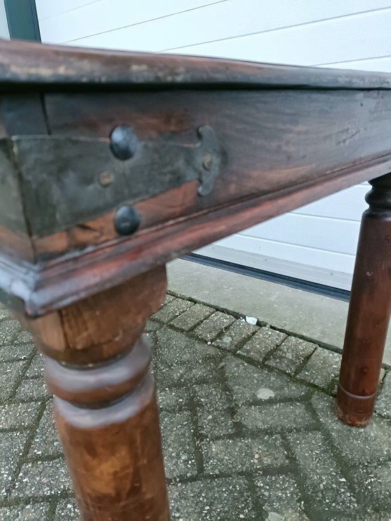 Image 1 of Mesa de comedor de teca