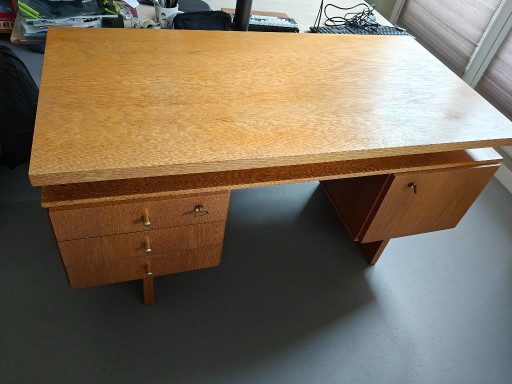 Scrivania vintage dal design scandinavo – bureau, Wood