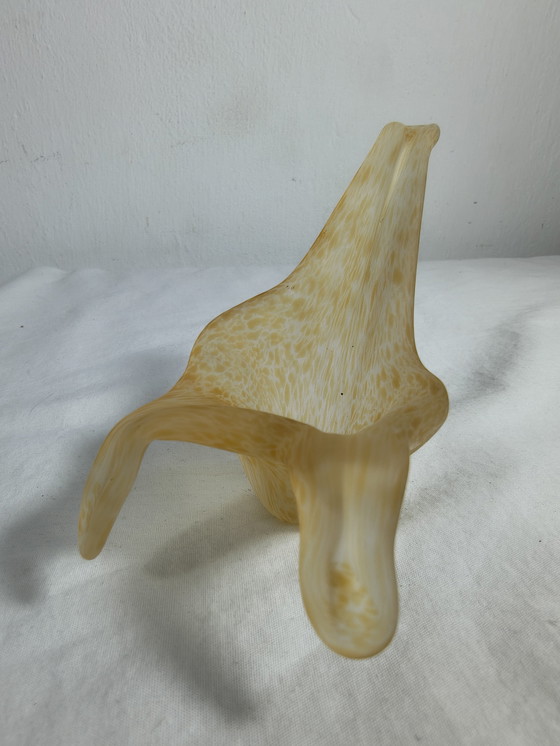 Image 1 of Hand-blown Italian design glass lampshades Murano style