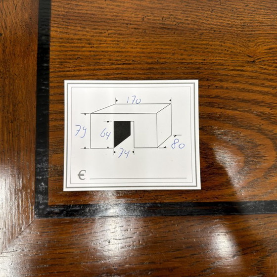 Klassischer englischer Eichholtz Schreibtisch – Wood, Brass (photo 17 of 17)