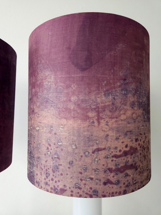 Image 1 of Beautiful table lamp by Gert Nyström with original lampshade, 1960s lamp; 2 available!