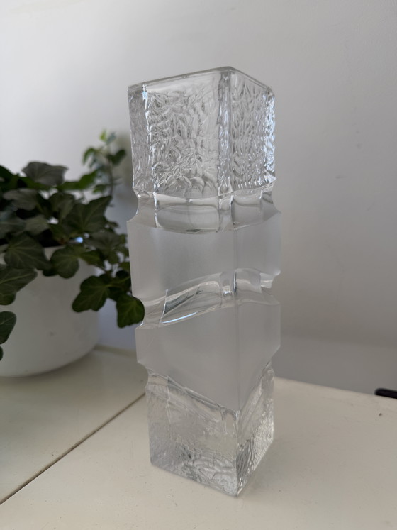 Image 1 of Vintage Pop Art crystal vase