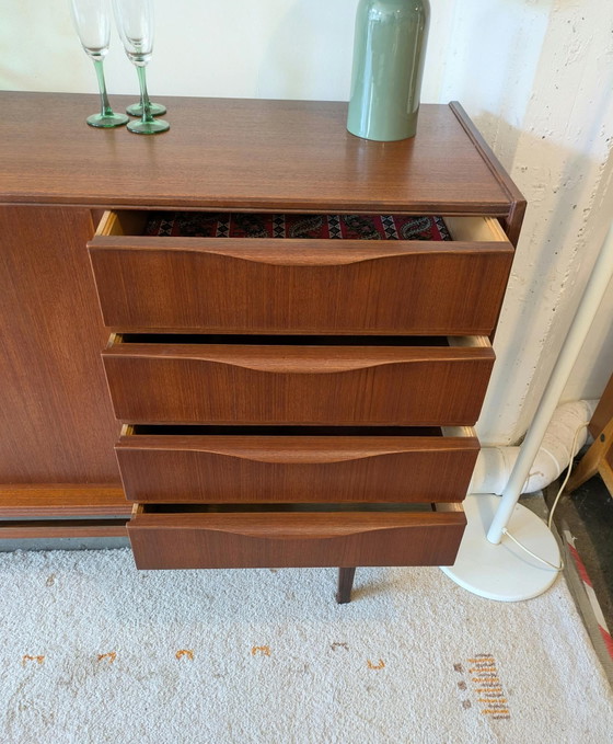 Vintage Groot Teakhouten Sideboard, Dressoir – Wood (photo 5 of 12)