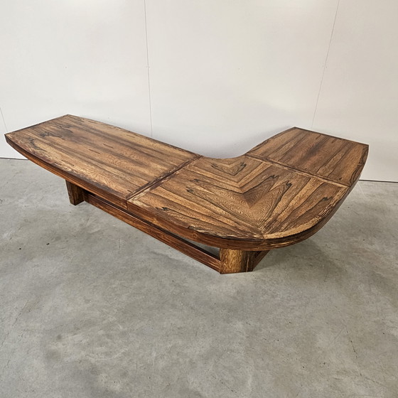 Image 1 of Table basse boomerang vintage en palissandre