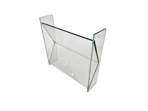 Daskas - design object - V- vase - glass - Rob Dashorst - 80's