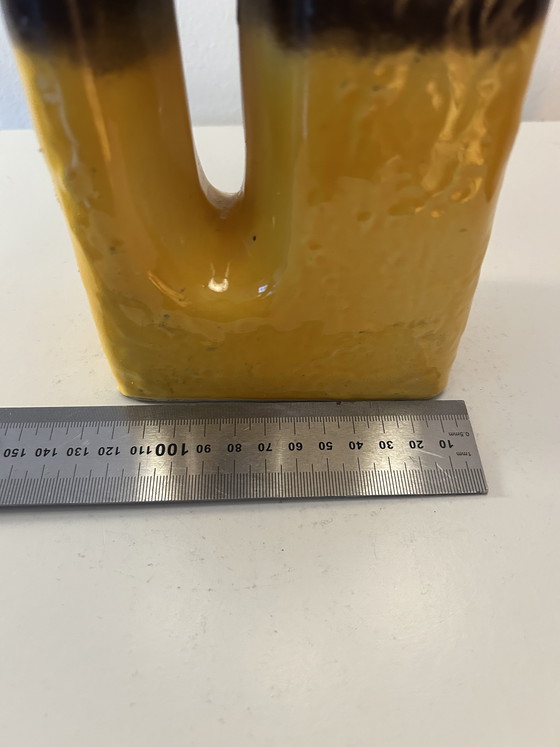 Image 1 of Space-saving sideboard lamp upcycled from a vintage vase