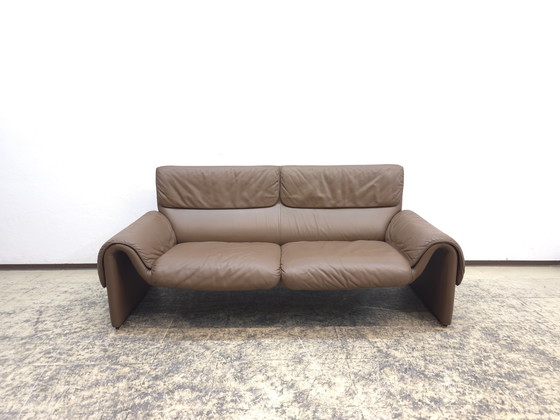 Image 1 of Ensemble De Sede ds 2011 Canapé design Canapé en cuir Tabouret Tabouret en cuir